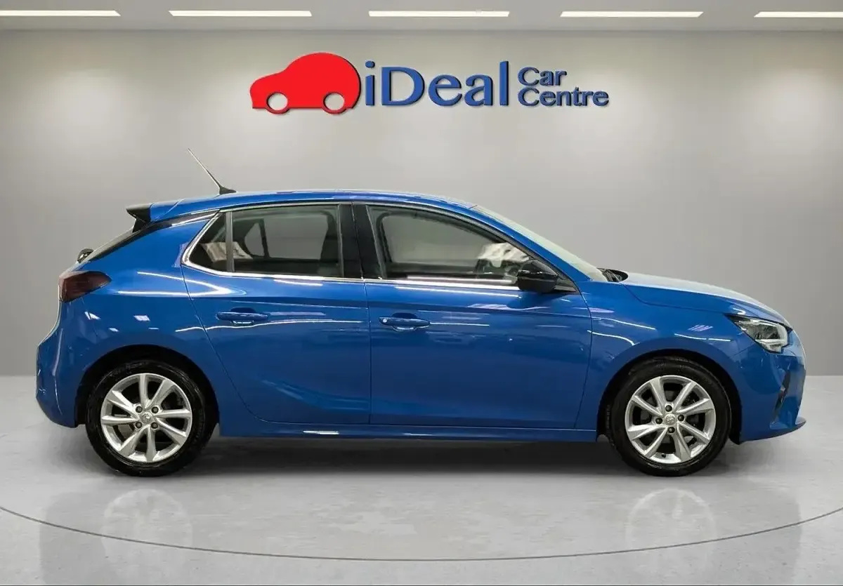 Used Vauxhall Corsa Elite 75 HP (55 kW) 2020 Blue Hatchback