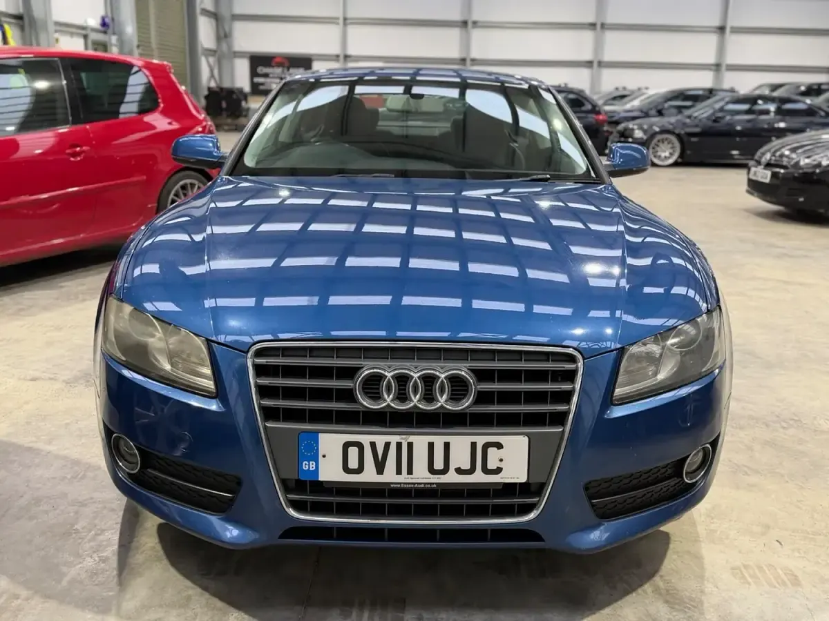 Used Audi A5 Sport 160 HP (117 kW) 2011 Blue Coupe