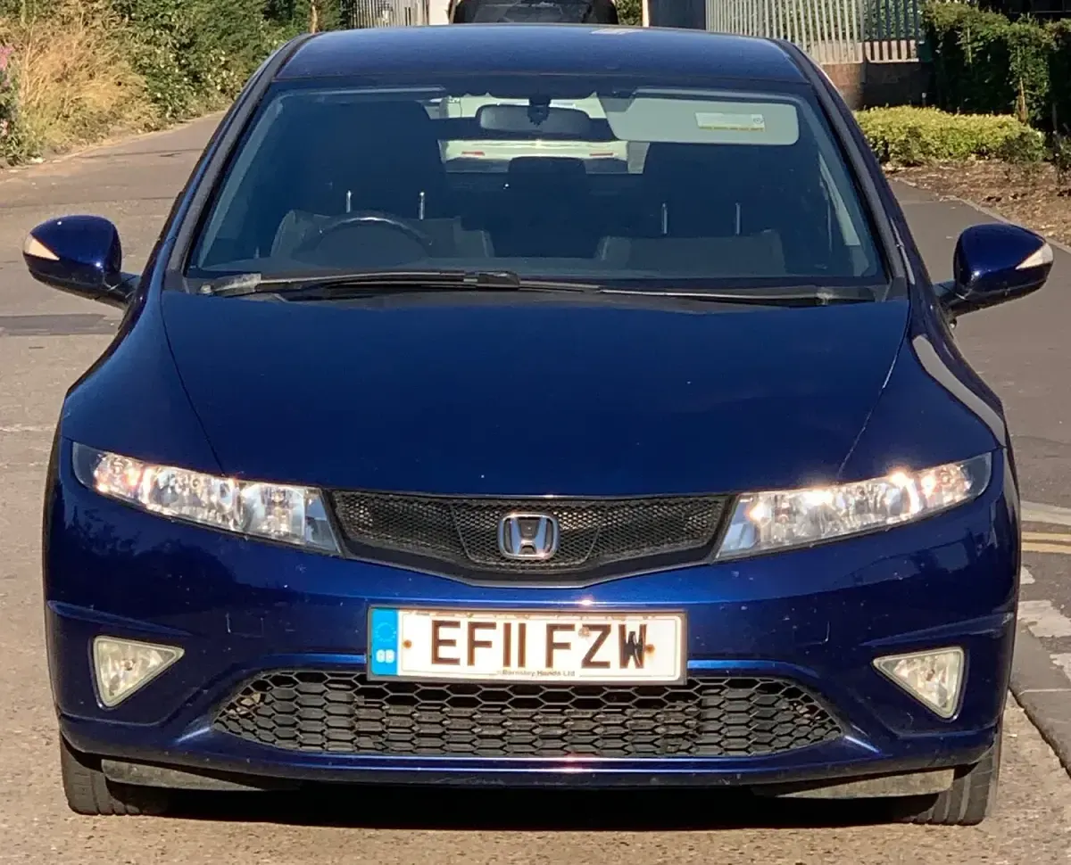 Used Honda Civic SI 2011 Blue Hatchback