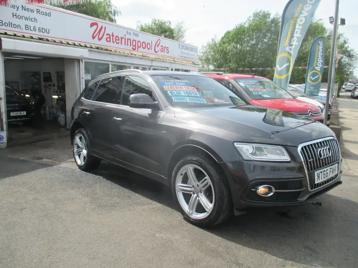 Used Audi Q5 S-line plus 230 HP (169 kW) 2016 Grey SUV