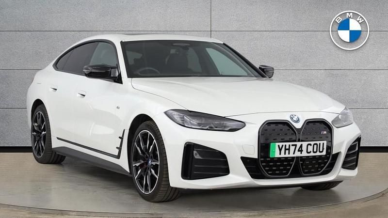 White Used 2024 BMW i4 Comfort Edition Sedan | £46,500 (A bit pricey) - Image 1/4
