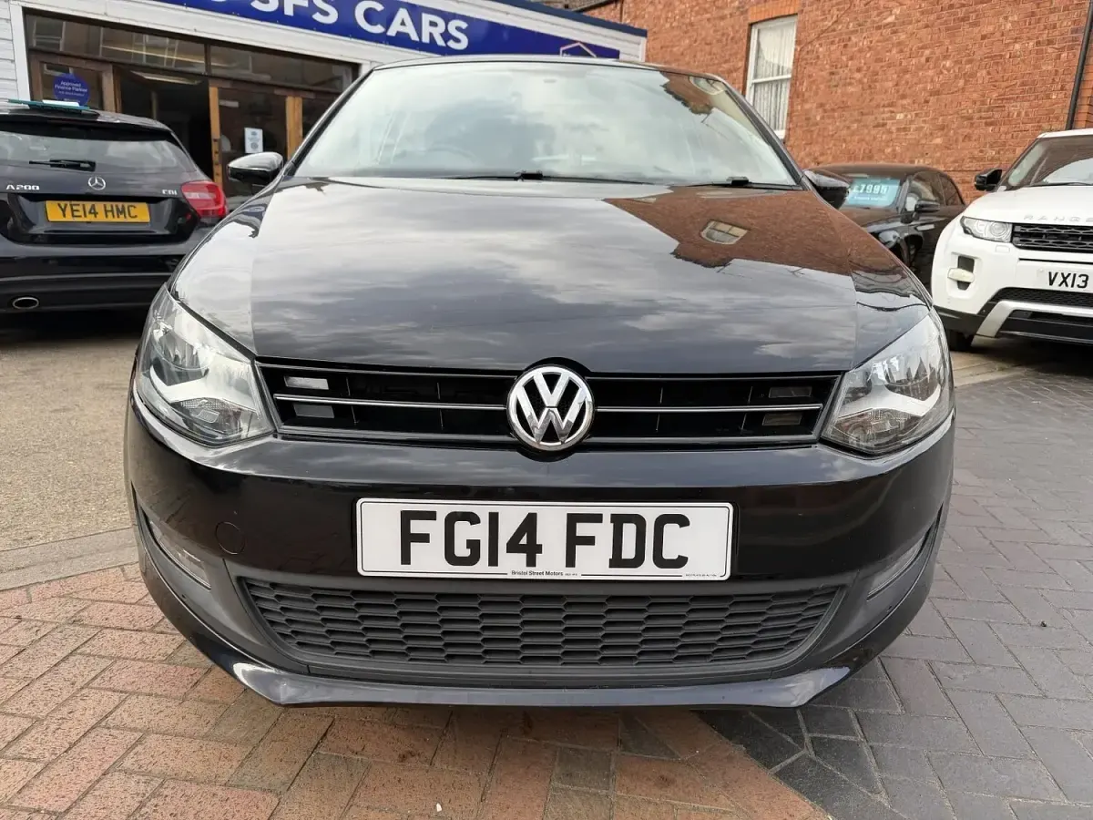 Used VW Polo Edition 83 HP (61 kW) 2014 Black Hatchback