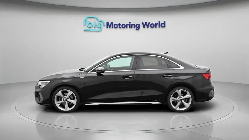 Used Audi A3 S-Line 110 HP (80 kW) 2021 Black Sedan