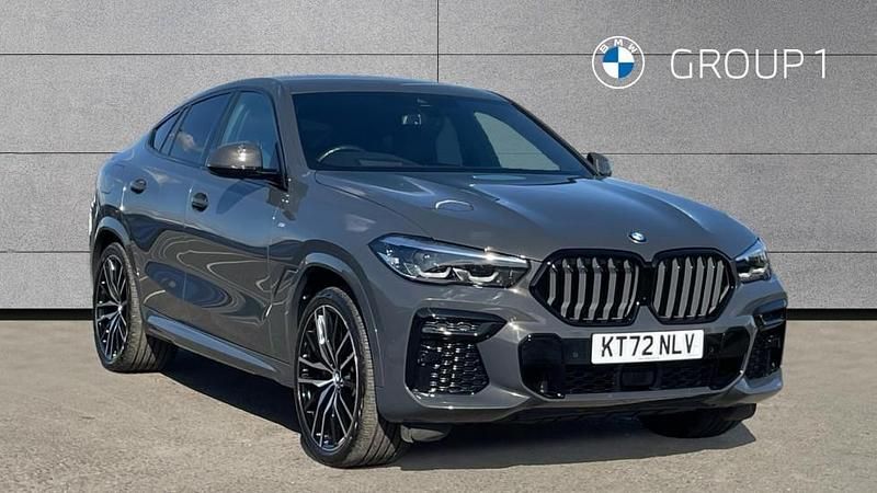 Grey Used 2023 BMW X6 M Sport SUV | £46,550 (Good price) - Image 1/4