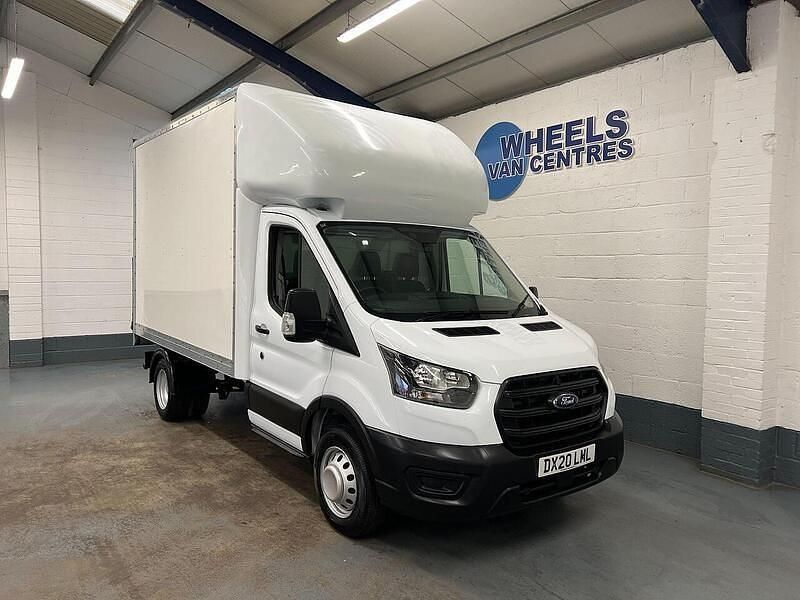 Used Ford Transit S 130 HP (95 kW) 2020 White Cabriolet