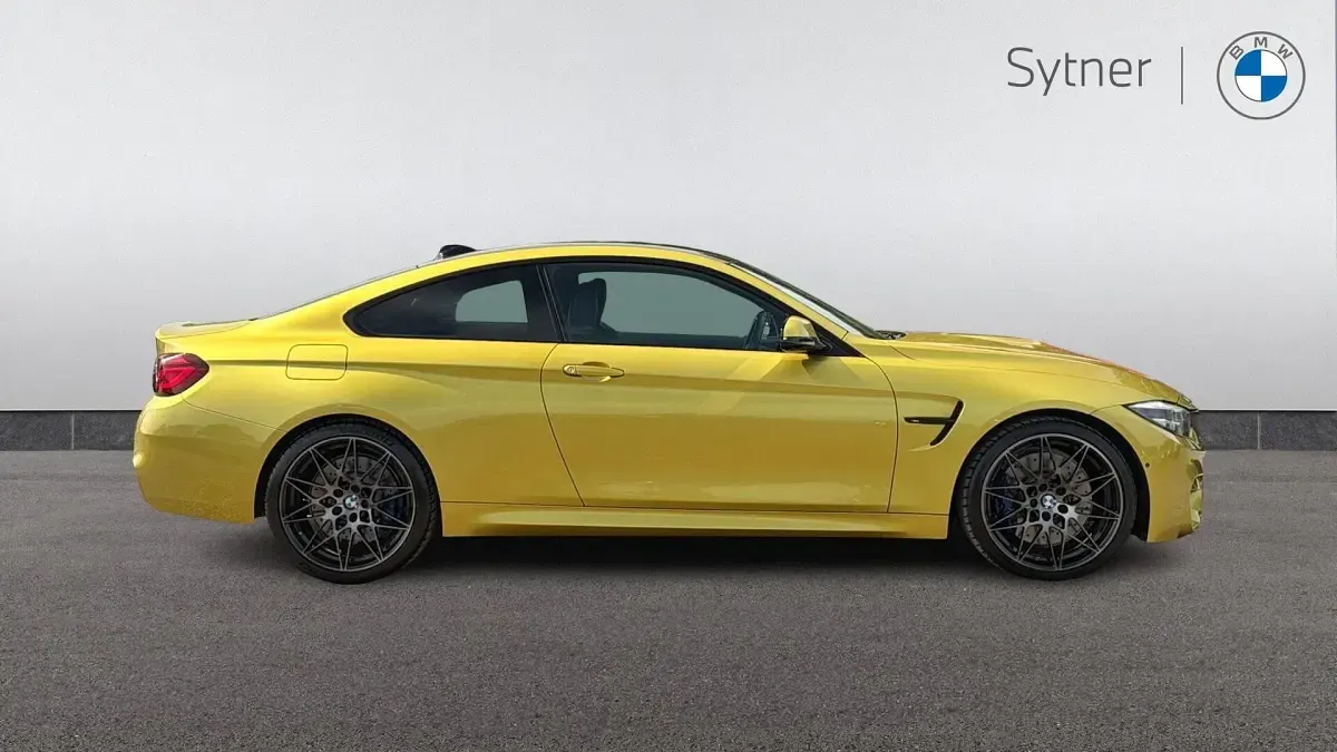 Used BMW M4 Competition Edition 444 HP (326 kW) 2019 Yellow Coupe