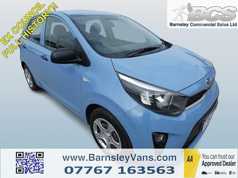 Blue Used 2018 Kia Picanto 2 Hatchback | £5,495 (Expensive) - Image 1/3