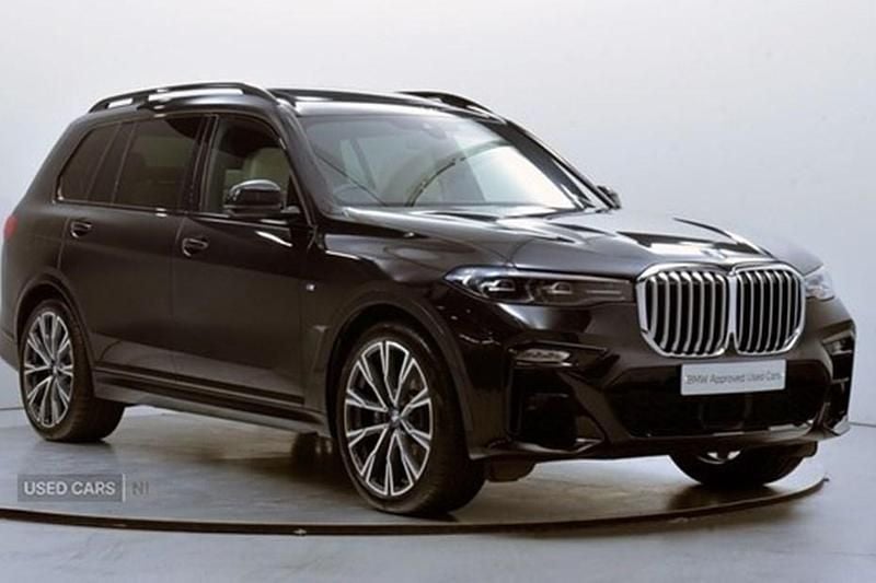 Black Used 2022 BMW X7 M Sport SUV | £56,995 (Good price) - Image 1/1