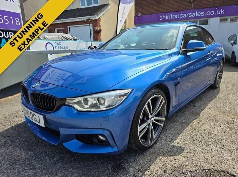 Blue Used 2016 BMW 428 M Sport Coupe | £15,890 (Fair price) - Image 1/4
