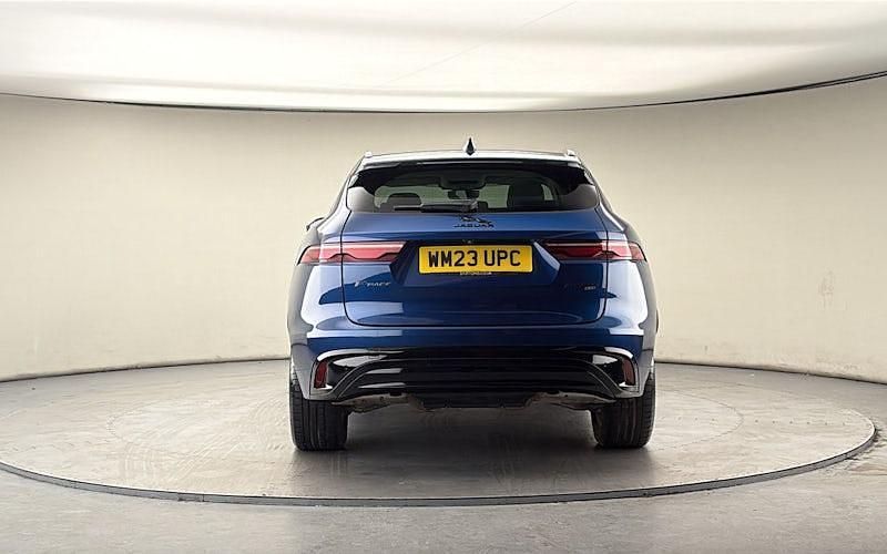 Used Jaguar F-Pace R-Dynamic 404 HP (297 kW) 2022 Bluefire blue SUV