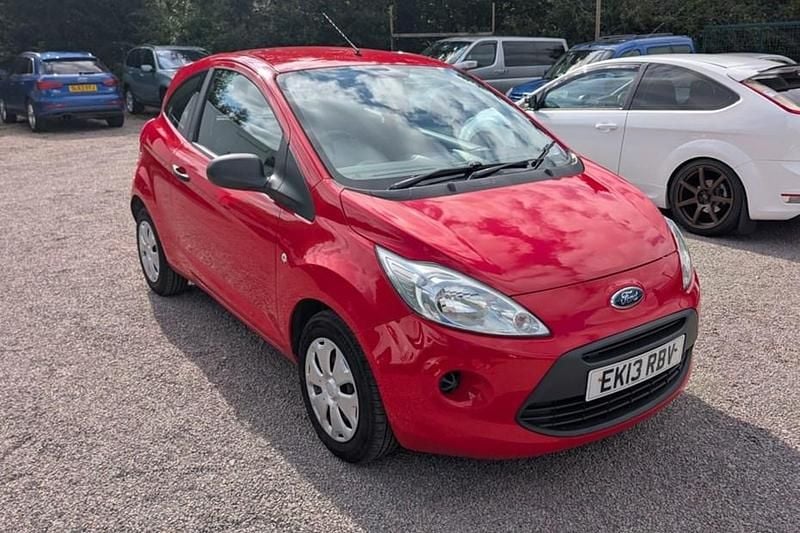Red Used 2013 Ford Ka Studio Hatchback | £1,995 (Good price) - Image 1/1