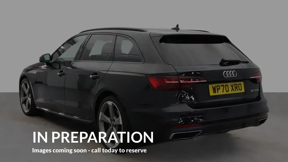Used Audi A4 Black Edition 150 HP (110 kW) 2020 Black Estate