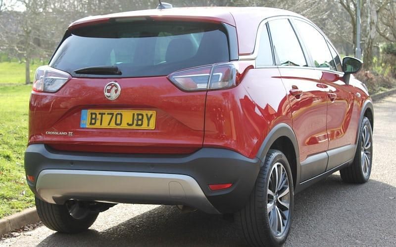 Used Vauxhall Crossland X Elite 131 HP (96 kW) 2020 Red SUV
