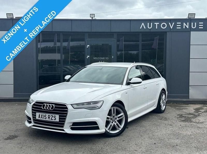 White Used 2015 Audi A6 S-Line Estate | £11,790 (Fair price) - Image 1/4