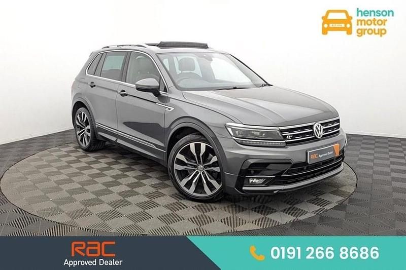 Used VW Tiguan R-line 180 HP (132 kW) 2018 Grey SUV