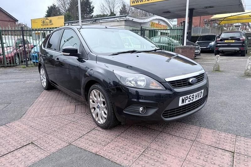 Used Ford Focus Zetec 110 HP (80 kW) 2009 Black Hatchback
