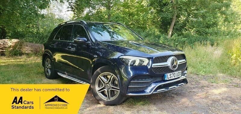 Blue Used 2020 Mercedes GLE350 AMG line Estate | £31,995 (A bit pricey) - Image 1/4