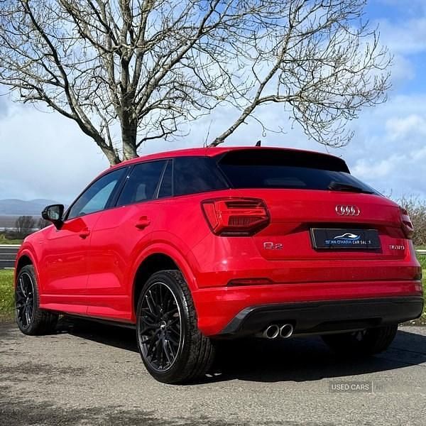 Used Audi Q2 Black Edition 150 HP (110 kW) 2019 Red SUV