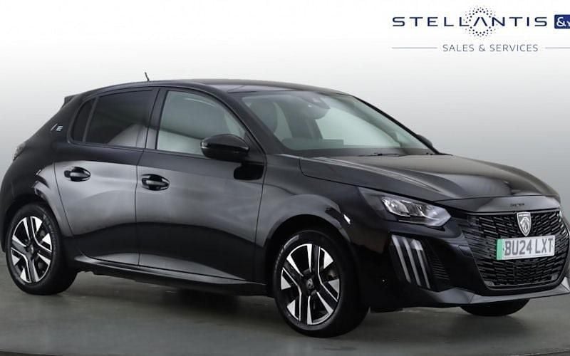 Black Used 2023 Peugeot e-208 Style Hatchback | £13,253 (Fair price) - Image 1/3