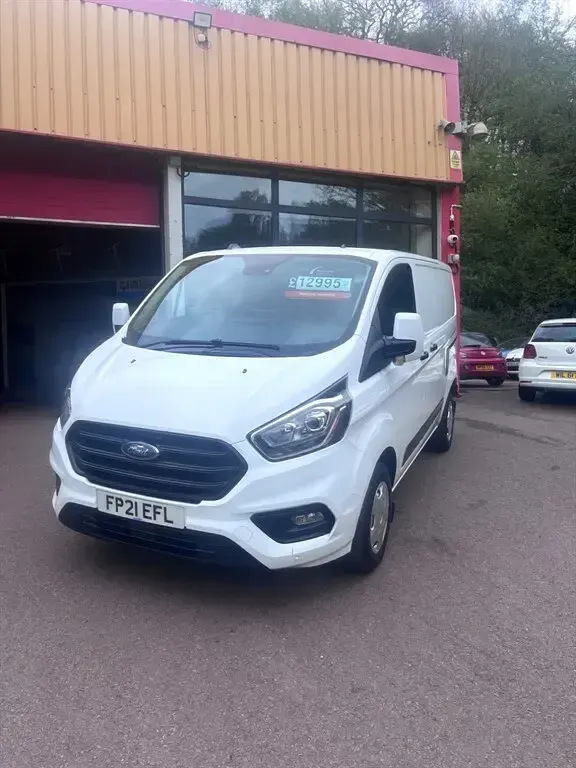 Used Ford Transit Custom Trend 130 HP (95 kW) 2021 White Van