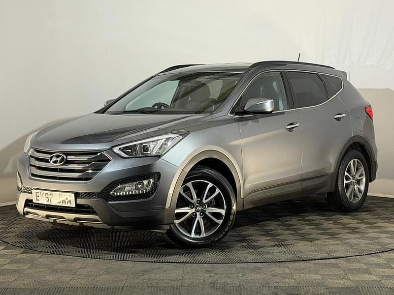 Used Hyundai Santa Fe Premium 194 HP (142 kW) 2012 Silver SUV
