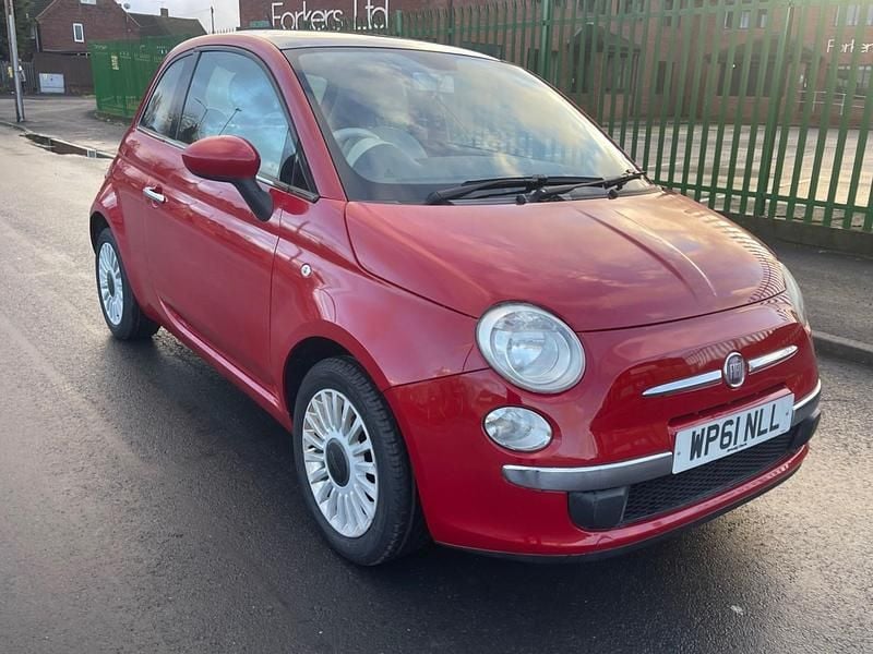 Used Fiat 500 Lounge 2012 Red Hatchback