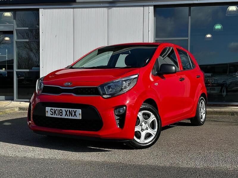 Used Kia Picanto 66 HP (48 kW) 2018 Red Hatchback