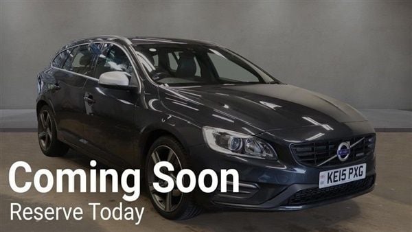 Grey Used 2015 Volvo V60 R-Design Estate | £12,999 (A bit pricey) - Image 1/1