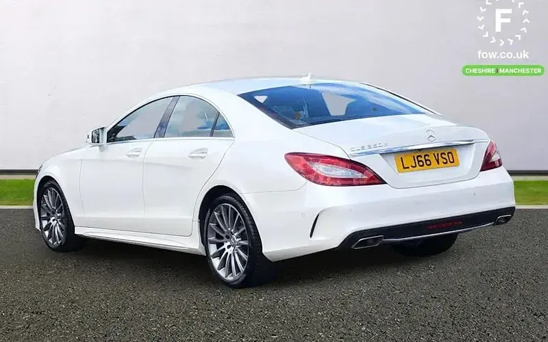 Used Mercedes CLS350 AMG Line Premium Plus 258 HP (189 kW) 2016 White Coupe