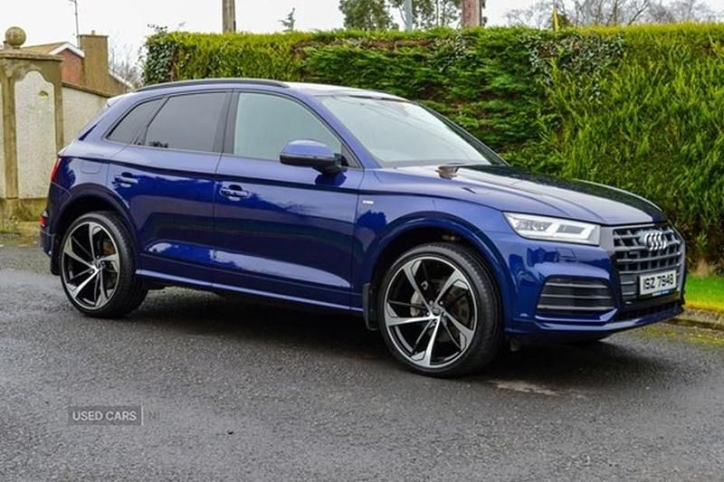 Used Audi Q5 S-Line 190 HP (139 kW) 2017 Blue SUV
