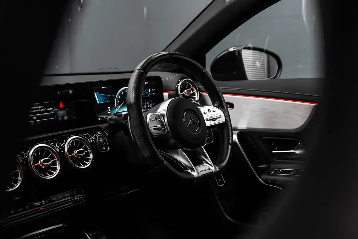 Used Mercedes CLA35 AMG Premium 2022 Black Coupe
