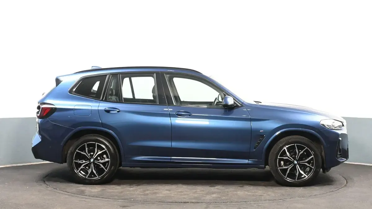 Used BMW X3 M Sport 187 HP (137 kW) 2022 Blue SUV