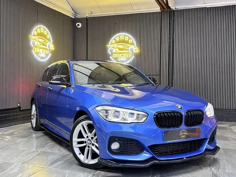 Used BMW 120 M Sport 190 HP (139 kW) 2016 Blue Hatchback