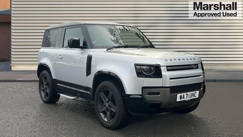 Silver Used 2021 Land Rover Defender SE Dynamic Estate | £46,862 (Super price) - Image 1/4