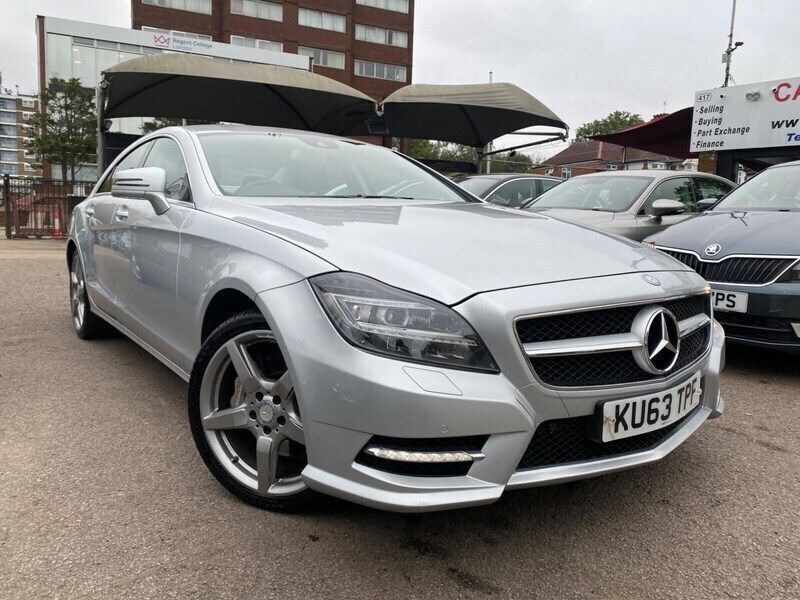 Silver Used 2013 Mercedes CLS350 AMG Coupe | £11,795 (Fair price) - Image 1/4