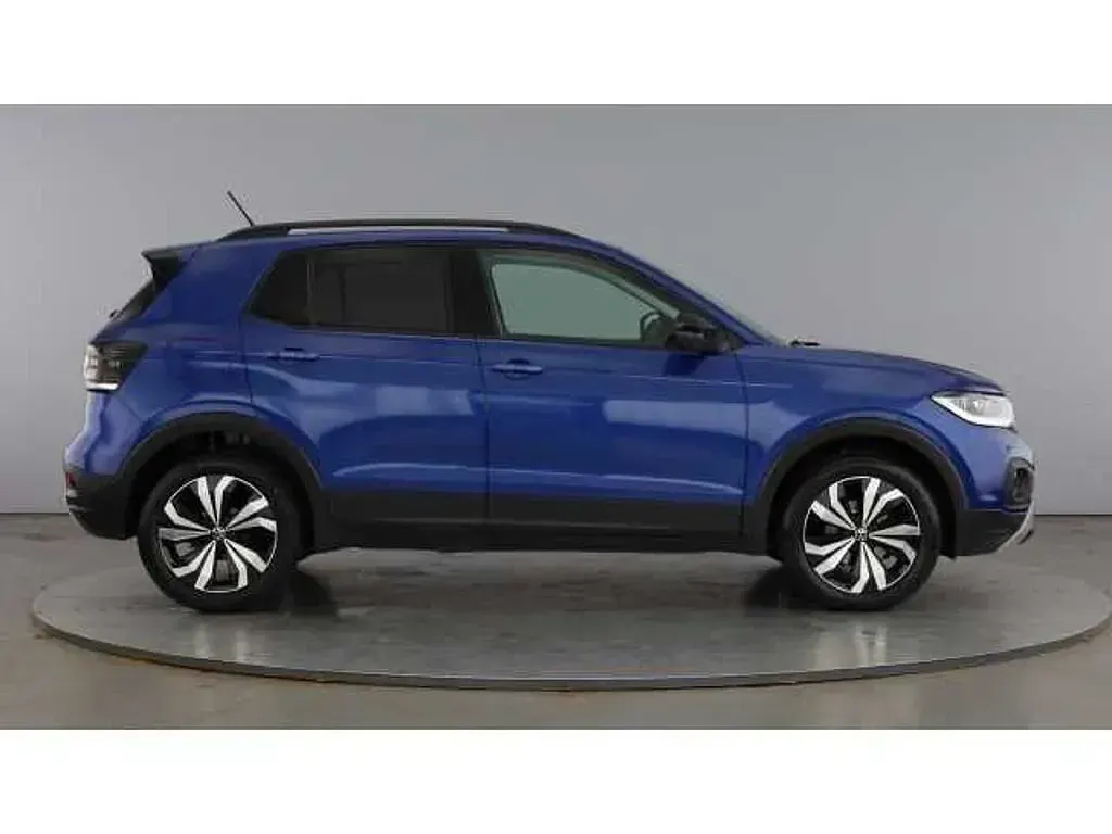 Used VW T-Cross Black Edition 110 HP (80 kW) 2023 Blue SUV