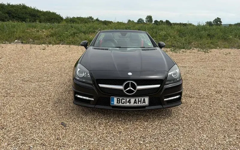 Used Mercedes SLK250 AMG 204 HP (150 kW) 2013 Black Cabriolet
