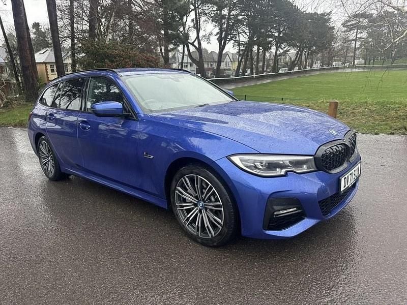 Used BMW 330e M Sport 2021 Blue Estate