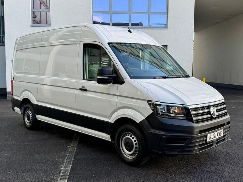 White Used 2021 VW Crafter Trendline Van | £16,795 (Good price) - Image 1/4