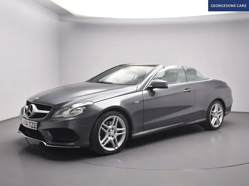 Used Mercedes E250 AMG 204 HP (150 kW) 2014 Grey Cabriolet