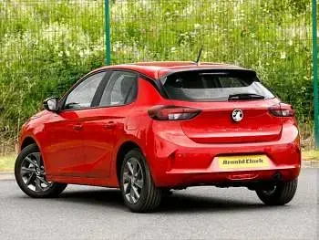 Nowe Vauxhall Corsa Design Edition 100 KM (73 kW) 2026 Czerwony Hatchback