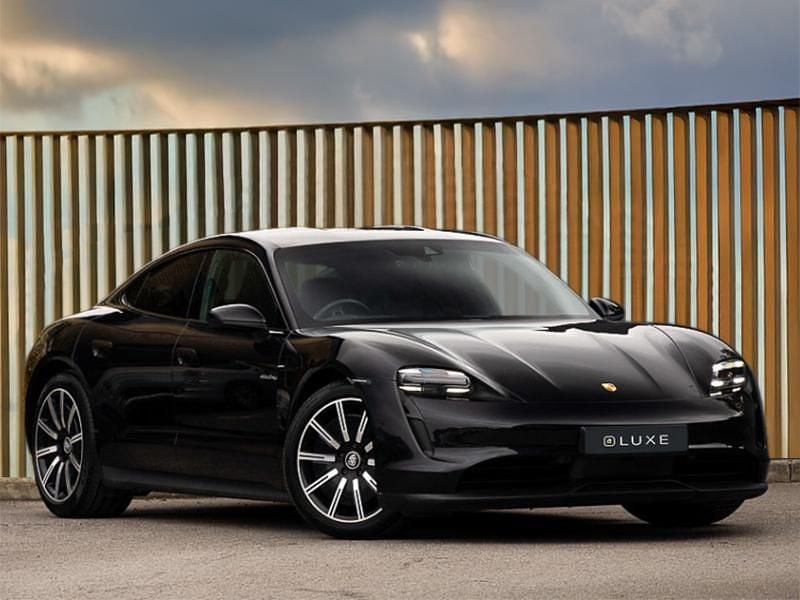 Black Used 2020 Porsche Taycan Sedan | £39,898 (Fair price) - Image 1/4