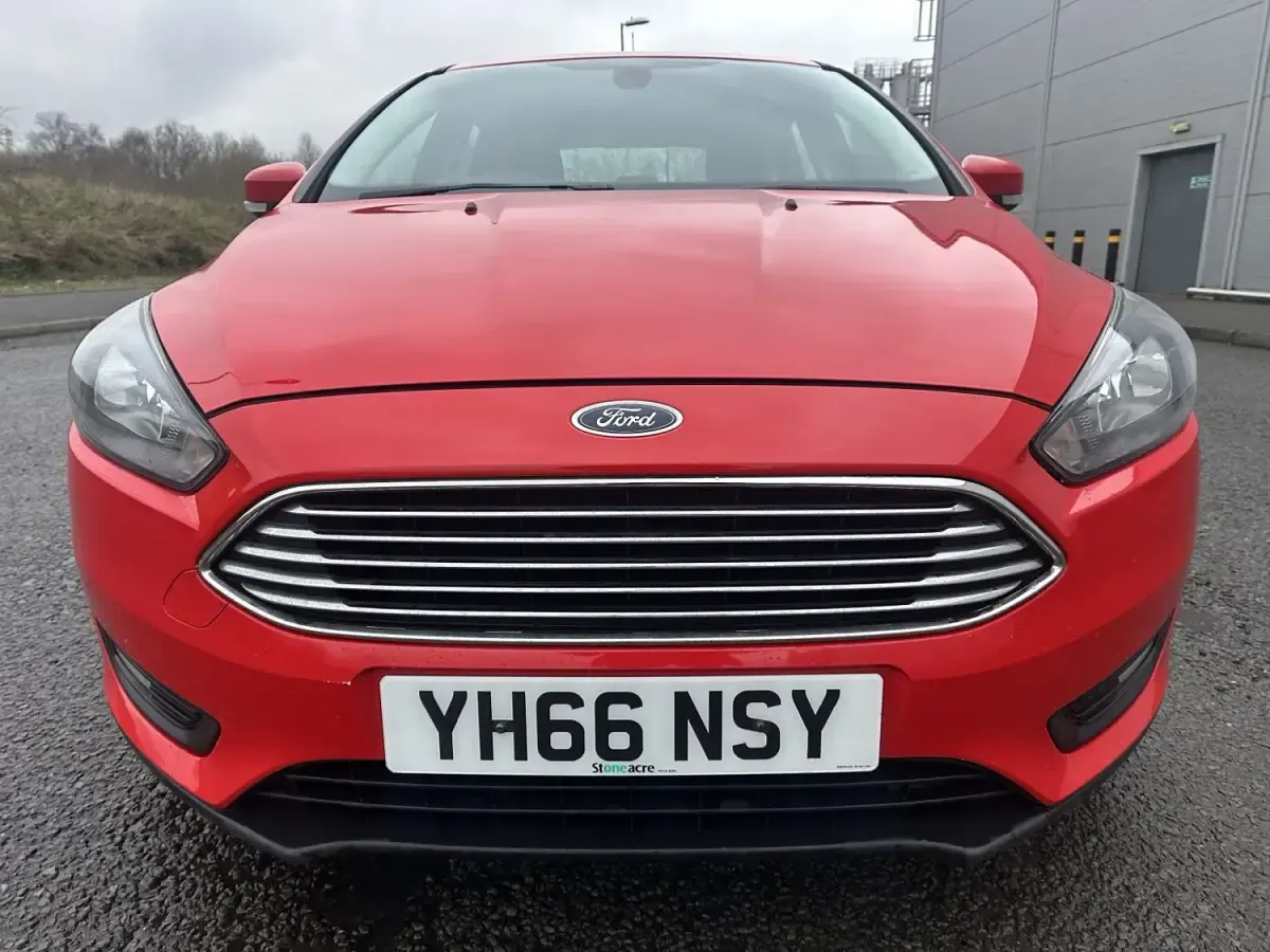Usado Ford Focus Zetec 2016 Vermelho Citadino
