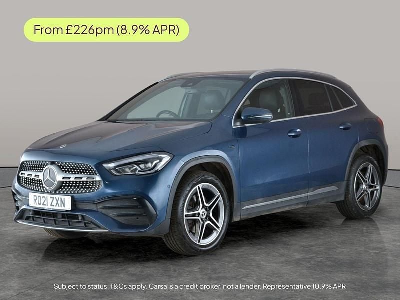 Blue Used 2021 Mercedes GLA250 Exclusive SUV | £17,764 (Fair price) - Image 1/3