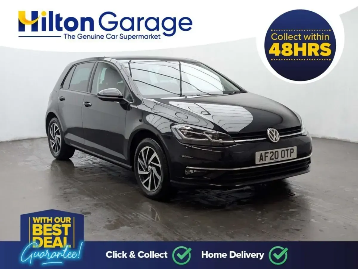 Używany VW Golf VII Edition 150 KM (110 kW) 2020 Czarny Hatchback
