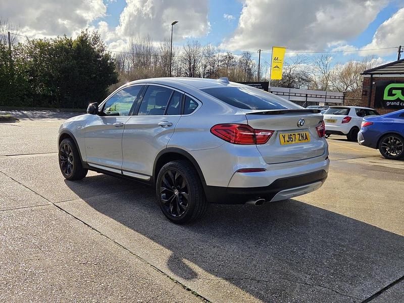 Used BMW X4 xLine 190 HP (139 kW) 2017 Silver SUV