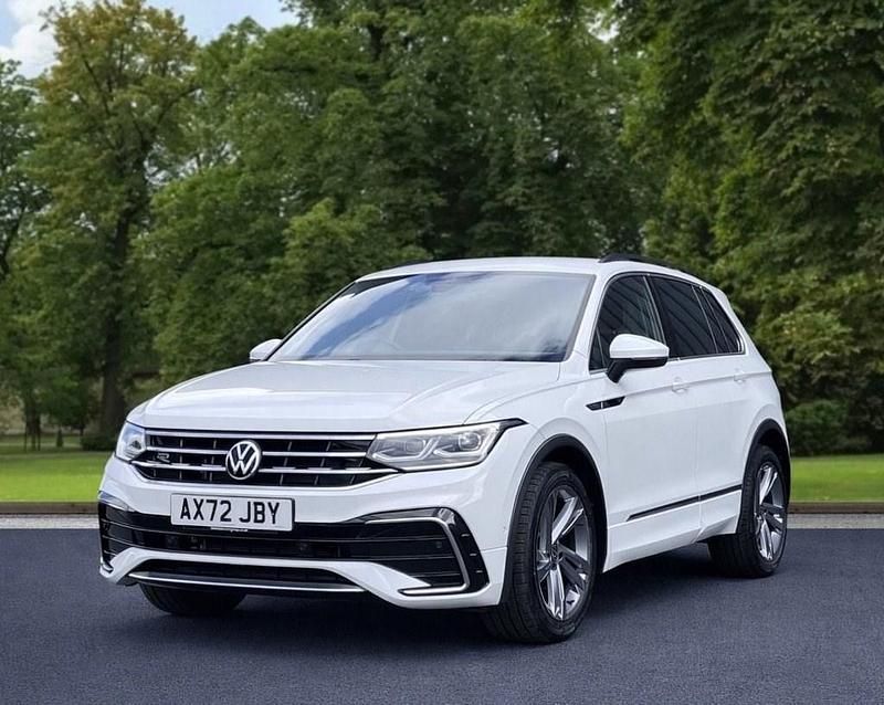 Used VW Tiguan R-line Edition 150 HP (110 kW) 2023 White SUV