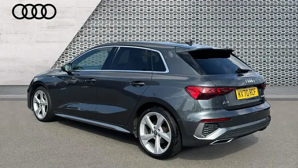 Used Audi A3 S-Line 150 HP (110 kW) 2020 Grey Sedan