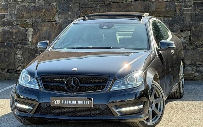 Used Mercedes C220 Sport Edition 170 HP (125 kW) 2014 Black Coupe