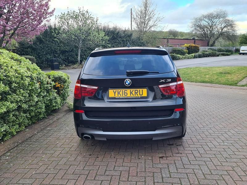 Used BMW X3 M Sport 190 HP (139 kW) 2016 Black SUV